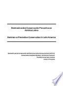 Seminar on Preventive Conservation in Latin America