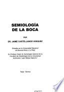 Semiología de la boca