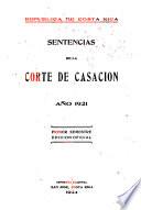 Sentencias de la Corte de Casación