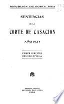 Sentencias de la Corte de Casación