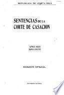 Sentencias de la Corte de Casación
