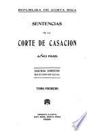 Sentencias de la Corte de Casación