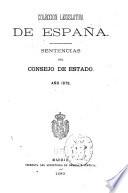 Sentencias del Consejo de estado