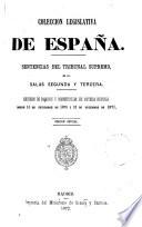 Sentencias del Tribunal Supremo de justicia