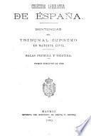 Sentencias del Tribunal Supremo en materia civil
