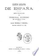 Sentencias del Tribunal Supremo en materia civil