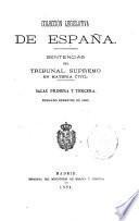 Sentencias del Tribunal Supremo en materia civil