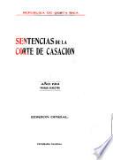 Sentencias