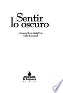 Sentir lo oscuro