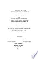 Serie A: Sismologia. Publicacion