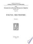 Serie: Evaluación de los recursos naturales de la Argentina