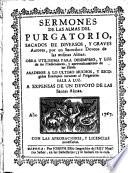 Sermones de las almas del purgatorio