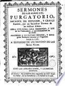 Sermones De Las Almas Del Purgatorio