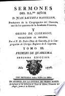 Sermones del Illmo. Sr. ---