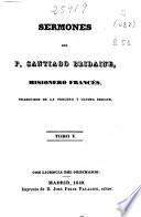 Sermones del P. Santiago Bridaine ...