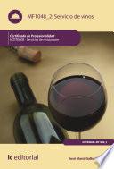Servicio de vinos. HOTR0608