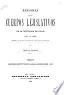 Sesiones de los cuerpos lejislativos de la República de Chile, 1811-1845