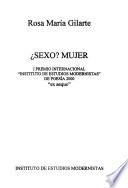 Sexo? mujer