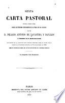 Sexta carta pastoral escrita desde Roma