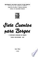 Siete cuentos para Borges