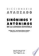 Sinónimos y antónimos de la lengua española