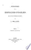 Sinopsis de las especies fósiles que se han encontrado en España: Terreno paleozóico