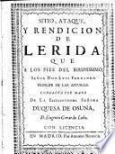 Sitio, ataque y rendicion de Lerida