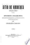 Sitio de Amberes, 1584-1585