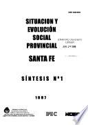Situación y evolución social provincial