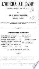 “L'”opéra au camp