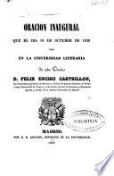 Sobre el estado actual de la enseñanza pública