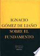 Sobre el fundamento
