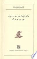 Sobre la melancolía de los sastres