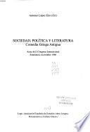 Sociedad, política y literatura