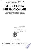 Sociologia internationalis