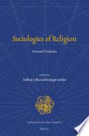 Sociologies of Religion
