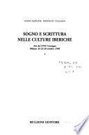 Sogno e scrittura nelle culture iberiche