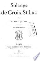 Solange de Croix-St-Luc