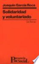 Solidaridad y voluntariado
