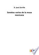 Sonetos varios de la musa mexicana