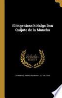 SPA-INGENIOSO HIDALGO DON QUIJ