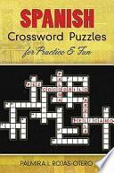 Spanish Crossword Puzzles for Practice and Fun