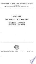Spanish Military Dictionary