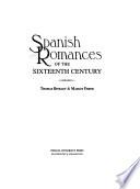 Spanish romances of the sixteenth century