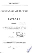 Specifications and Drawings of Patents Issued from the U.S. Patent Office