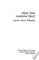 ?Qué leen nuestros hijos?