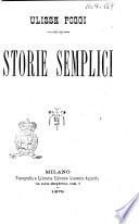 Storie semplici Ulisse Poggi
