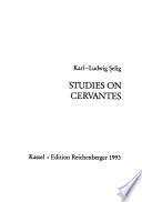 Studies on Cervantes