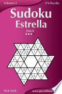Sudoku Estrella - Difícil - Volumen 4 - 276 Puzzles