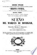 Sueño del Marqués de Mondéjar ... precedido de un prólogo biográfico-bibliográfico por D. J. Gutierrez de La Vega
